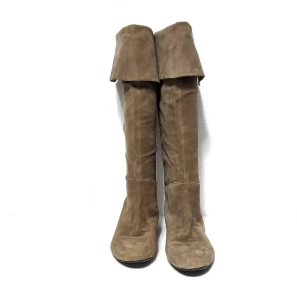 SAM EDELMAN Suede Over Knee Jackson Boots 6.5
